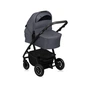 Коляска Lionelo 3 в 1 AMBER PLUS 3IN1 GREY GRAPHITE (LO-AMBER PLUS 3IN1 GREY GRAPHITE) - зменшене зображення 2