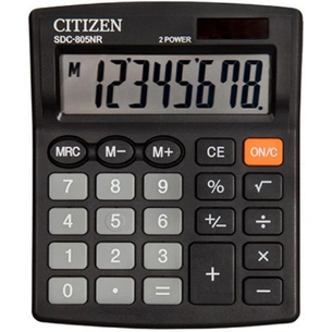 Калькулятор Citizen SDC-805NR зображення 1