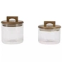 Емкость для сыпучих продуктов Bergner Coffee & Tea lovers 2 шт (BG-20503-MM) - уменьшенное изображение 1