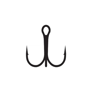 Гачок Lineaeffe KAPTURA Black Nickel №2 1шт. (7954902) зображення 1