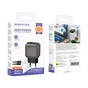 Зарядний пристрій BOROFONE BAS55A Absolute 1xUSB-C PD30W + 1xUSB QC3.0 + cable USB-C to Lightning Black (6941991116247) - уменьшенное изображение 7
