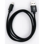 Дата кабель USB 2.0 AM to Micro 5P 1.0m black Dengos (NTK-M-MT-BLACK) - зменшене зображення 1