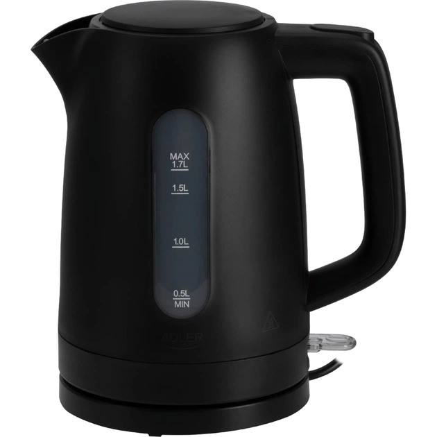 Електрочайник Adler AD 1379 black - зображення 1