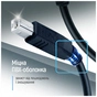 Кабель для принтера USB 2.0 AM/BM 3.0m black ColorWay (CW-CBUB073-BK) - уменьшенное изображение 9