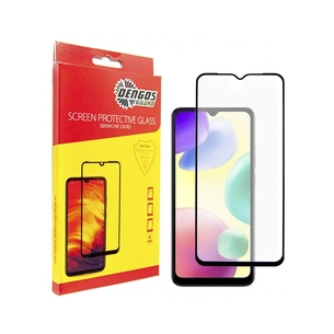 Скло захисне Dengos Full Glue Xiaomi Redmi 10A 4G (black) (TGFG-304) зображення 1