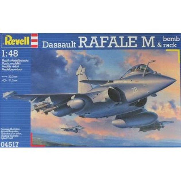 Збірна модель Revell Літак Dassault Rafale M 1:48 (4517) - зображення 1