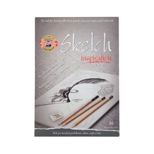 Альбом для малювання Koh-i-Noor для скетчів з ескізами А4 20 аркушів (992016) изображение 1