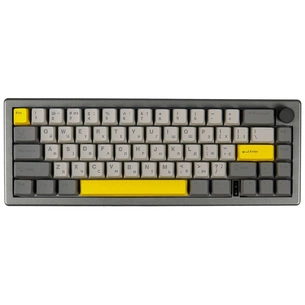 Клавіатура Epomaker EK68 65 Flamingo Switch Hot-Swap RGB Wireless/Bluetooth/USB UA Black (EK68-B-F) зображення 1