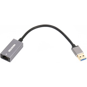 Адаптер USB 2.0 AM to RJ45 Ethernet 1000Mbps Maxxter (NEA-U3-01) зображення 1