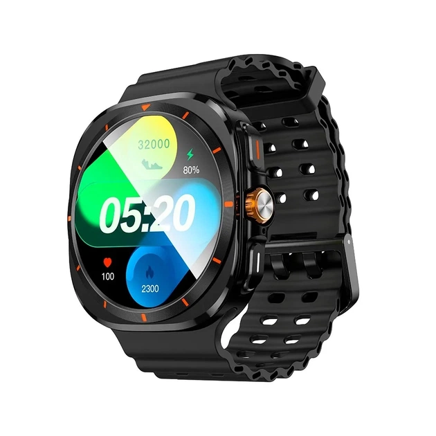 Смарт-годинник HOCO Y29 Smart sports watch (call version) Black (6942007648516) - зображення 1