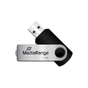 USB флеш накопичувач Mediarange 64GB Black/Silver USB 2.0 (MR912) - зменшене зображення 2