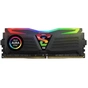Модуль пам'яті для комп'ютера DDR4 16GB (2x8GB) 3200 MHz Super Luce Black RGB Sync LED Geil (GLS416GB3200C16ADC) - зменшене зображення 2