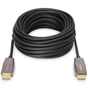 Кабель мультимедийный HDMI M to HDMI M 30m 8K AOC hybrid-fiber black Digitus (AK-330126-300-S) - уменьшенное изображение 3