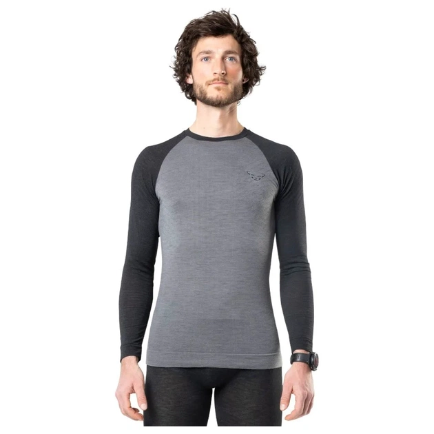 Термокофта Dynafit Tour Light Merino L/S Tee Mns 71364 0911 - XXL - чорний (016.002.1240) - изображение 1