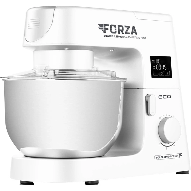 Кухонний комбайн ECG FORZA 5500 Giorno Bianco - picture 2