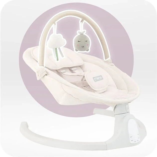 Крісло-гойдалка MoMi Kenani Onyx Sand (BULE00041) - picture 5