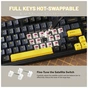 Клавіатура Attack Shark X98 RGB Wireless/Bluetooth/USB UA Star Black (X98SB_AS) - зменшене зображення 5
