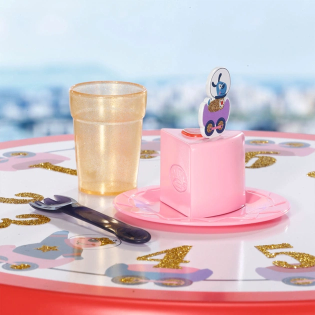 Аксесуар до ляльки Zapf Baby Born Набір меблів День Народження - Вечірка з тортом (831076) - picture 9