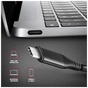 Кабель мультимедійний USB-C to HDMI M 1.8m black AXAGON (RVC-HI2MC) - зменшене зображення 8