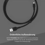 Дата кабель USB 2.0 AM to USB-C 3.0m 15W Black Belkin (CAB008BT3MBK) - уменьшенное изображение 5