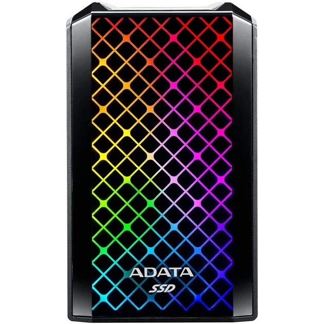 Накопичувач SSD USB 3.2 512GB ADATA (ASE900G-512GU32G2-CBK) - изображение 1