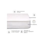 Наматрацник MirSon Terry Waterproof 218 водонепроникний гумка по периметру 100x200 см (2200000373533) - зменшене зображення 2