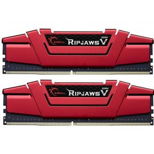 Модуль пам'яті для комп'ютера DDR4 32GB (2x16GB) 2666 MHz RipjawsV G.Skill (F4-2666C15D-32GVR) - изображение 1