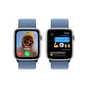 Смарт-годинник Apple Watch SE 2023 GPS 44mm Silver Aluminium Case with Winter Blue Sport Loop (MREF3QP/A) - зменшене зображення 4
