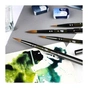 Пензлик для малювання Rosa Соболь круглий, TRAVEL BRUSH, OCEAN 168, № 8 (4823098516880) - зменшене зображення 5