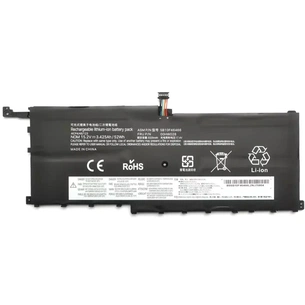 Акумулятор до ноутбука AlSoft Lenovo ThinkPad X1 Carbon (4th Gen) 00HW028, 3425mAh (52Wh), 4cell, 15.2V, Li-ion (A47870) зображення 1