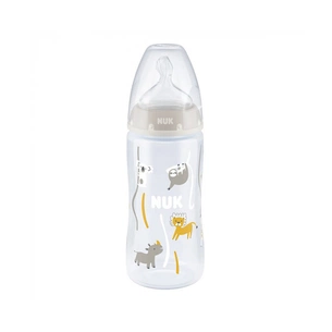 Пляшечка для годування Nuk First Choice Plus Сафарі 300 мл Бежева (3952396) зображення 1