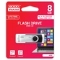 USB флеш накопичувач Goodram 8GB UTS3 (Twister) Black USB 3.0 (UTS3-0080K0R11) - зменшене зображення 2