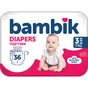 Підгузки Bambik Medium MIDI Розмір 3 (4-9 кг) 36 шт (4823071652284) - зменшене зображення 2