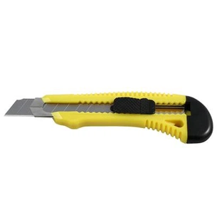 Ніж канцелярський Delta by Axent 18мм, metal runners, yellow (D6622-02) изображение 1