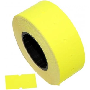 Етикет-стрічка Aurika 21х12 yellow (2112Y) изображение 1