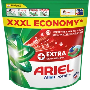 Капсули для прання Ariel Pods+ All-in-1 Extra Stain Removal Екстрасила виведення плям 44 шт. (8700216764940) изображение 1