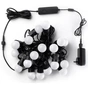 Гірлянда Twinkly Smart LED Festoon RGB 20, G45, Gen II, IP44, 10м, чорний (TWF020STP-BEU) - зменшене зображення 10