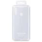 Чохол до мобільного телефона Samsung A20s/EF-QA207TTEGRU - Clear Cover (Transparent) (EF-QA207TTEGRU) - зменшене зображення 6