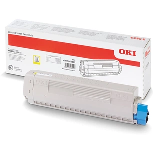 Тонер-картридж OKI MC853/873/883-7.3K Y (45862837) зображення 1
