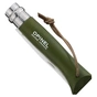 Ніж Opinel №8 Inox VRI Trekking зеленый, без упаковки (001703) - зменшене зображення 3