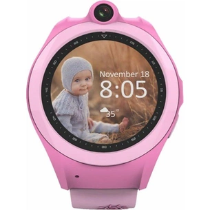 Смарт-годинник UWatch Q610 Kid wifi gps smart watch Pink (F_52919) зображення 1