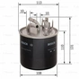 Фільтр паливний Bosch 0 450 906 458 - зменшене зображення 5