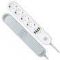 Мережевий фільтр живлення ColorWay CW-CHE44W, 4 розетки/4USB White 2M (CW-CHE44W) - зменшене зображення 4