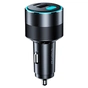 Зарядний пристрій Choetech car 2хUSB-C+USB-A 130W QC3.0/PD/PPS black (TC0011-BK) - зменшене зображення 3