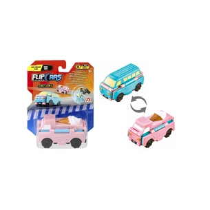 Машина Flip Cars 2 в 1 Автомобіль з морозивом і Міні-фургон (EU463875-18) зображення 1