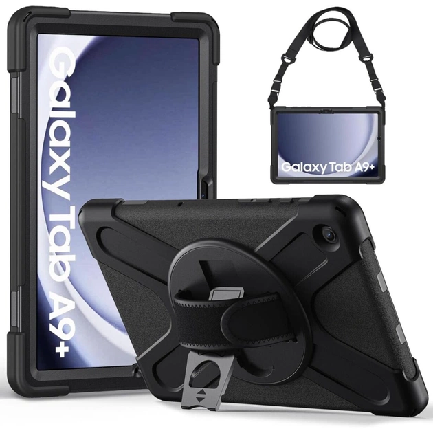 Чохол до планшета BeCover Heavy Duty Case Samsung Galaxy Tab A9 Plus SM-X210/SM-X215/SM-X216 11.0" Black (711680) - изображение 1