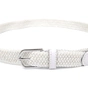 Ремінь Vintage Текстильний жіночий Білий (20545) - зменшене зображення 6