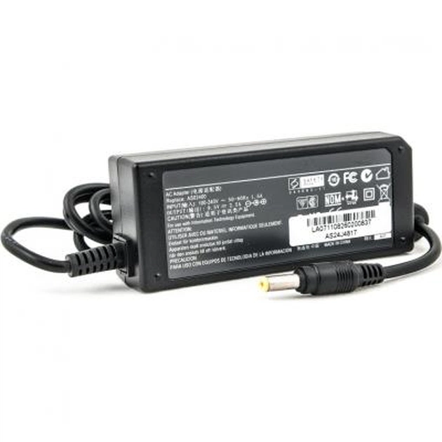 Блок питания к ноутбуку PowerPlant ASUS 220V, 24W, 9.5V 2.5A (4.8*1.7) (AS24J4817) - изображение 1
