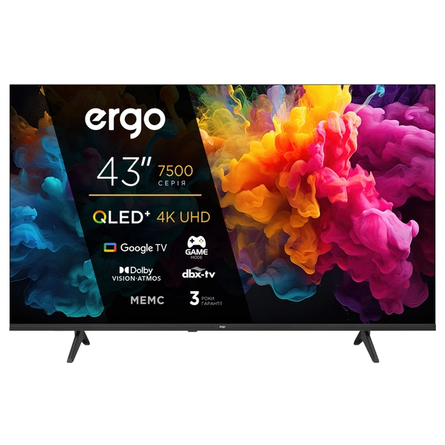 Телевізор Ergo 43JUQ7500 - зображення 1