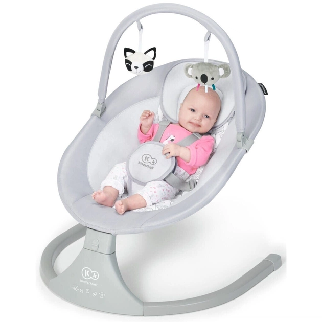 Крісло-гойдалка Kinderkraft Luli Gray (5902533915668) - picture 5